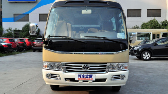 Toyota Coaster Luxury Car GRB53L-ZCMEK 20 seats 9GR 4.0L